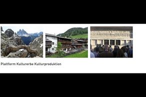 we suggest... Plattform Kulturerbe Kulturproduktion