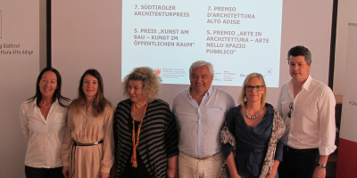 Südtiroler Architekturpreis und Preis „Kunst am Bau – Kunst im öffentlichen Raum“ 2013