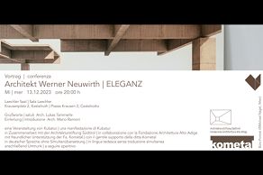 Architekt Werner Neuwirth | ELEGANZ