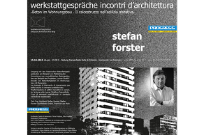 Beton im Wohnungsbau: Stefan Forster 