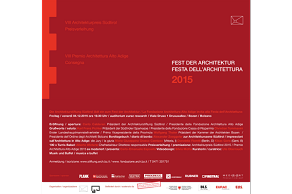 VIII Architekturpreis Südtirol. Preisverleihung