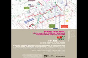 Event mit Alpifenster: Schöne neue Welt. KI bei Planung und Gestaltung von Städten und Gebäuden