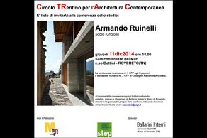 Circolo Trentino per l'Architettura Contemporanea - Armando Ruinelli