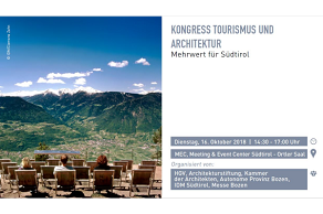 Tourismus und Architektur „Mehrwert für Südtirol“