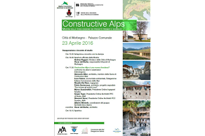 Constructive Alps Mostra della terza edizione dei progetti premiati e segnalati
