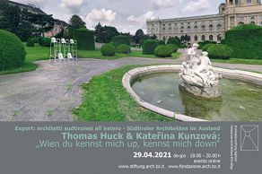 Export: Suedtiroler Architekten im Ausland: Thomas Huck & Kateřina Kunzová: „Wien du kennst mich up, kennst mich down
